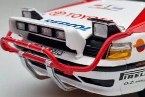 Toyota Celica GT-Four ST165 #3 B. Waldegard / F. Gallagher Winner Safari Rally 1990 Kyosho 1:18 08961A Μέταλλο - εικόνα 10 από 12