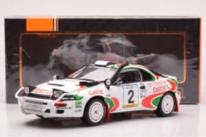 Toyota Celica Turbo 4WD ST185 #2 M. Alén / I. Kivimäki Safari Rally 1993 IXO 1:18 18RMC150B Μέταλλο - εικόνα 6 από 6