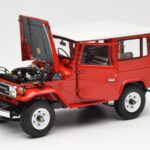 Toyota Land Cruiser FJ40 Van Κόκκινο Kyosho 1:18 08971R - image 2 of 8