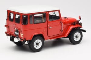 Toyota Land Cruiser FJ40 Van Κόκκινο Kyosho 1:18 08971R Μέταλλο - εικόνα 3 από 8