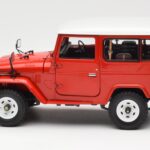 Toyota Land Cruiser FJ40 Van Κόκκινο Kyosho 1:18 08971R - image 4 of 8