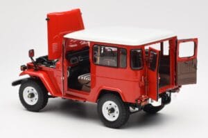 Toyota Land Cruiser FJ40 Van Κόκκινο Kyosho 1:18 08971R Μέταλλο - εικόνα 5 από 8