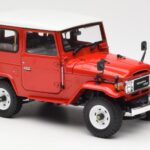 Toyota Land Cruiser FJ40 Van Κόκκινο Kyosho 1:18 08971R - image 6 of 8