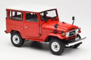 Toyota Land Cruiser FJ40 Van Κόκκινο Kyosho 1:18 08971R Μέταλλο - εικόνα 6 από 8