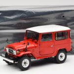 Toyota Land Cruiser FJ40 Van Κόκκινο Kyosho 1:18 08971R - image 8 of 8