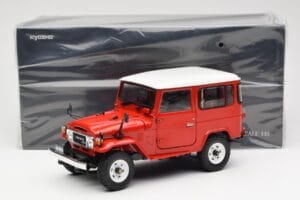 Toyota Land Cruiser FJ40 Van Κόκκινο Kyosho 1:18 08971R Μέταλλο - εικόνα 8 από 8