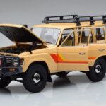 Toyota Land Cruiser 60 Μπεζ Με Προαιρετικά Εξαρτήματα Kyosho 1:18 - image 2 of 12