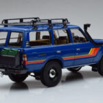 Toyota Land Cruiser 60 Μπλε Με Προαιρετικά Εξαρτήματα Kyosho 1:18 - image 3 of 11