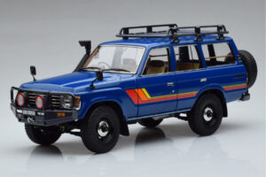 Toyota Land Cruiser 60 Μπλε Με Προαιρετικά Εξαρτήματα Kyosho 1:18