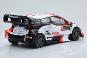Toyota GR Yaris Rally1 #1 S. Ogier / B. Veillas Rally Monte Carlo 2022 IXO 1:18 18RMC151B Μέταλλο - εικόνα 2 από 6