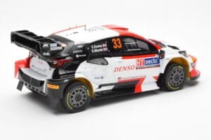 Toyota GR Yaris Rally1 #33 E. Evans / S. Martin Rally Finland 2023 IXO 1:18 18RMC174A Μέταλλο - εικόνα 2 από 6