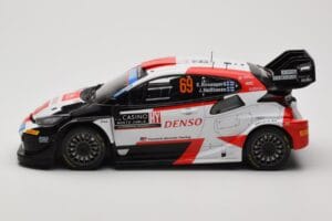 Toyota GR Yaris Rally1 #69 K. Rovanpera / J. Halttunen Rally Monte Carlo World Champion 2023 IXO 1:18 18RMC152B Μέταλλο - εικόνα 3 από 6