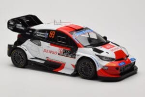 Toyota GR Yaris Rally1 #69 K. Rovanpera / J. Halttunen Rally Monte Carlo World Champion 2023 IXO 1:18 18RMC152B Μέταλλο - εικόνα 4 από 6