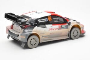 Toyota GR Yaris Rally1 #69 K. Rovanpera / J. Halttunen Safari Rally Kenya 2023 Dirty Version IXO 1:18 18RMC173B Μέταλλο - εικόνα 2 από 6