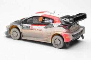 Toyota GR Yaris Rally1 #69 K. Rovanpera / J. Halttunen Safari Rally Kenya 2023 Dirty Version IXO 1:18 18RMC173B Μέταλλο - εικόνα 5 από 6