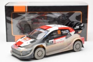Toyota GR Yaris Rally1 #69 K. Rovanpera / J. Halttunen Safari Rally Kenya 2023 Dirty Version IXO 1:18 18RMC173B Μέταλλο - εικόνα 6 από 6