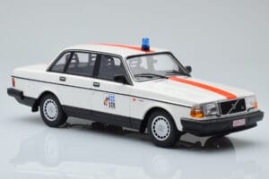 Volvo 240 GL Αστυνομία Βέλγιο Minichamps 1:18 155171492 Μέταλλο - εικόνα 4 από 6