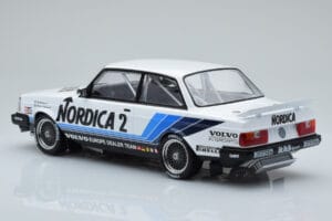 Volvo 240 Turbo Nordica #2 U. Granberg / T. Lindstrom ETCC Brno 1986 IXO 1:18 18RMC088 Μέταλλο - εικόνα 5 από 6