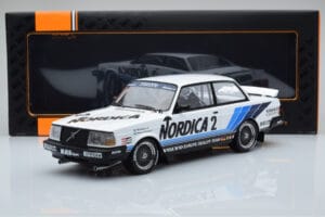 Volvo 240 Turbo Nordica #2 U. Granberg / T. Lindstrom ETCC Brno 1986 IXO 1:18 18RMC088 Μέταλλο - εικόνα 6 από 6