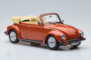 Volkswagen Beetle 1303 Καμπριολέ Πορτοκαλί Norev 1:18 188526 Μέταλλο - εικόνα 4 από 6