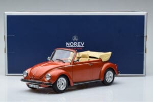Volkswagen Beetle 1303 Καμπριολέ Πορτοκαλί Norev 1:18 188526 Μέταλλο - εικόνα 6 από 6