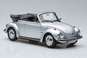 Volkswagen Beetle 1303 Καμπριολέ Ασημί Norev 1:18 188530 Μέταλλο - εικόνα 4 από 6
