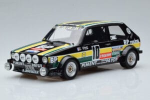 Volkswagen LT35 + Golf 1 GTI Group 2 Black Otto 1:18 OT353 Ρητίνη - εικόνα 5 από 6