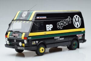Volkswagen LT35 + Golf 1 GTI Group 2 Black Otto 1:18 OT353 Ρητίνη - εικόνα 6 από 6