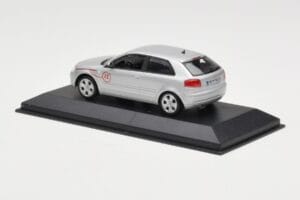 Audi A3 8P Ασημί Πρωτότυπο Minichamps 1:43 5010503013 Μέταλλο - εικόνα 3 από 4
