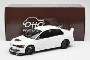 Mitsubishi Lancer Evo VIII MR FQ-400 Λευκό Otto 1:18 OT777 Ρητίνη - εικόνα 6 από 6