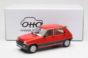 Renault 5 GTL Κόκκινο Otto 1:18 OT1147 Ρητίνη - εικόνα 6 από 6
