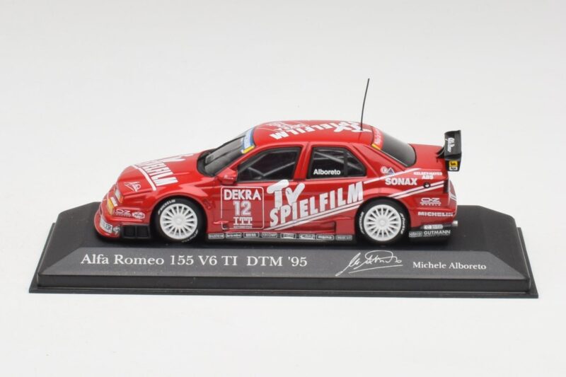 Alfa Romeo 155 V6 #12 M. Alboreto DTM 1995 Minichamps 1:43 430950312 Μέταλλο