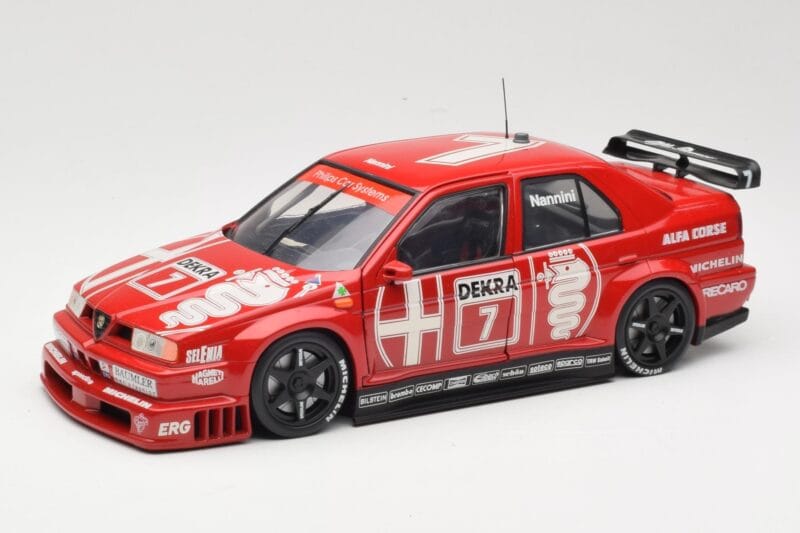Alfa Romeo 155 V6 Ti #18 A. Nannini DTM 1993 UT Models 1:18 180930120 Μέταλλο