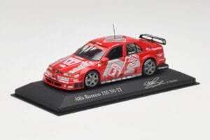 Alfa Romeo 155 V6 TI #2 Team Alfa Corse A. Nannini DTM 1994 Minichamps 1:43 430940202 Μέταλλο - εικόνα 2 από 4
