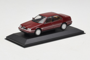 Alfa Romeo 164 3.0 Super V6 Σκούρο Κόκκινο Minichamps 1:43 436120700 Μέταλλο - εικόνα 2 από 4