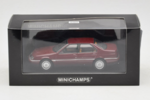 Alfa Romeo 164 3.0 Super V6 Σκούρο Κόκκινο Minichamps 1:43 436120700 Μέταλλο - εικόνα 4 από 4