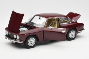 Alfa Romeo 2000 GTV Μπορντό Κόκκινο Norev 1:18 187916 Μέταλλο - εικόνα 2 από 8