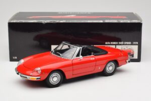 Alfa Romeo 2000 Spider Κόκκινο Minichamps 1:18 180120930 Μέταλλο - εικόνα 8 από 8
