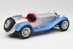Alfa Romeo 2300 Spider Ασημόμπλε Bburago 1:18 3008 Μέταλλο - εικόνα 3 από 8