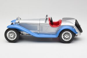 Alfa Romeo 2300 Spider Ασημόμπλε Bburago 1:18 3008 Μέταλλο - εικόνα 4 από 8
