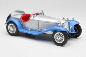 Alfa Romeo 2300 Spider Ασημόμπλε Bburago 1:18 3008 Μέταλλο - εικόνα 6 από 8