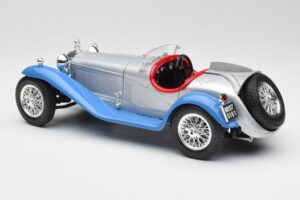 Alfa Romeo 2300 Spider Ασημόμπλε Bburago 1:18 3008 Μέταλλο - εικόνα 7 από 8