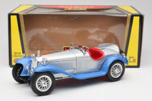 Alfa Romeo 2300 Spider Ασημόμπλε Bburago 1:18 3008 Μέταλλο - εικόνα 8 από 8