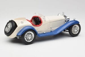 Alfa Romeo 2300 Spider Λευκό & Μπλε Bburago 1:18 3008-M1 Μέταλλο - εικόνα 2 από 6