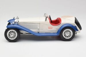 Alfa Romeo 2300 Spider Λευκό & Μπλε Bburago 1:18 3008-M1 Μέταλλο - εικόνα 3 από 6