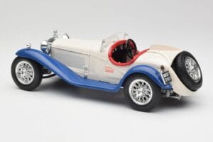 Alfa Romeo 2300 Spider Λευκό & Μπλε Bburago 1:18 3008-M1 Μέταλλο - εικόνα 5 από 6