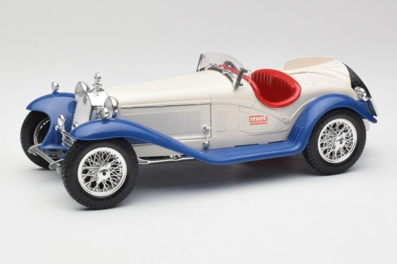 Alfa Romeo 2300 Spider Λευκό & Μπλε Bburago 1:18 3008-M1 Μέταλλο