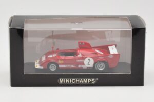 Alfa Romeo 33 TT 12 #2 A. Merzario / J. Laffite 1000km Monza Winner 1975 Minichamps 1:43 403751202 Μέταλλο - εικόνα 4 από 4