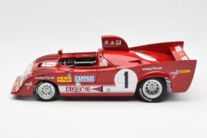 Alfa Romeo 33TT 12 #1 A. Merzario / J. Laffite 1000km Nurburgring Winner 1975 AUTOart 1:18 87505 Μέταλλο - εικόνα 4 από 8
