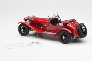 Alfa Romeo 6C 1750 GS Spider Μπορντό Κόκκινο CMC 1:18 M-138 Μέταλλο - εικόνα 5 από 6
